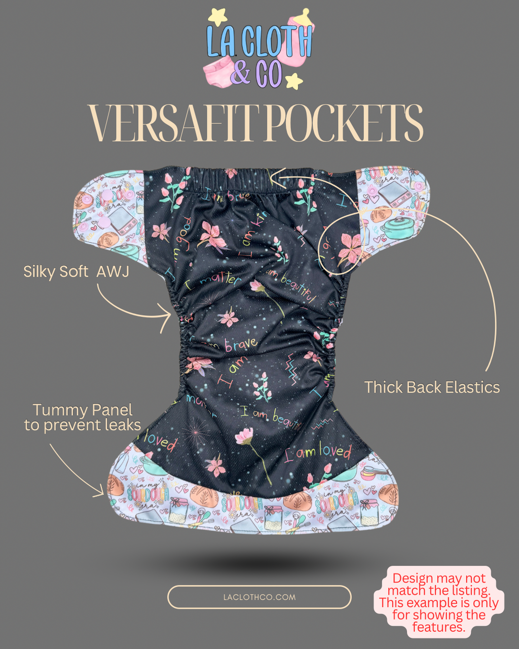 “SECONDS” Edna - VersaFit Pocket