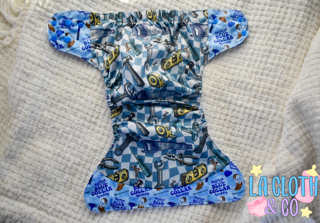 Spoiled by Daddy (Blue)- VersaFit Pocket