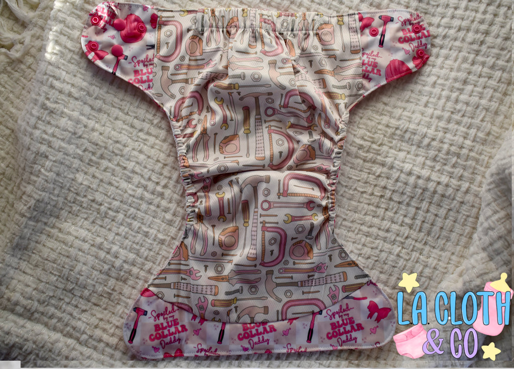 Spoiled by Daddy (Pink)- VersaFit Pocket