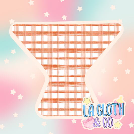 Pumpkin Spice Gingham Countours